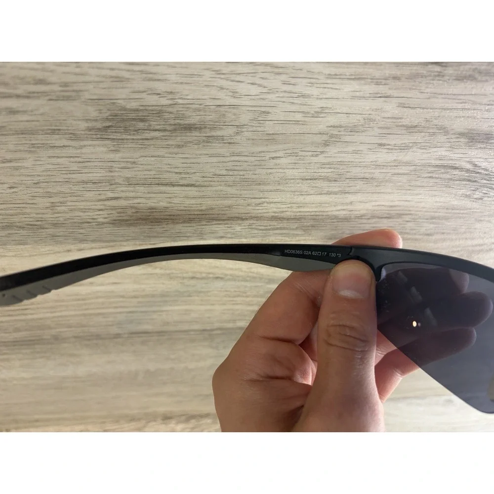 Harley-Davidson Winborn Riding Sunglasses Black Smoke Lens HD0636S 02A 62 17 130
